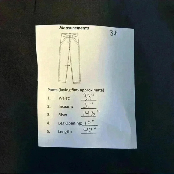 Larry Levine Flat Front Side Zip Stretch Pants- Size 12 - Picture 6 of 6